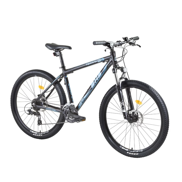 Horský bicykel DHS Terrana 2725 27,5" - model 2015 - strieborno-oranžová