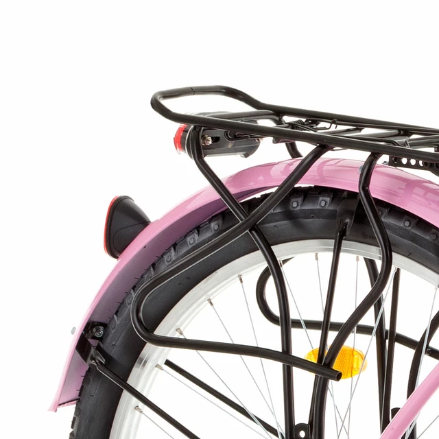 Dámsky mestský bicykel DHS Cruiser 2696 26" - model 2015 - ružová