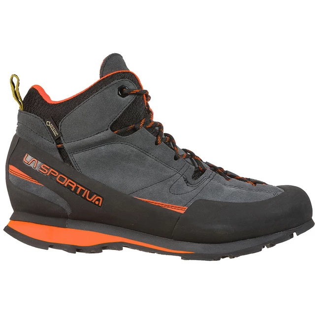 Pánské trekové boty La Sportiva Boulder X Mid - Carbon/Flame