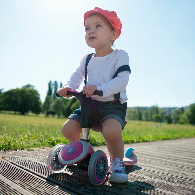 Children's Scooter/Running Bike 4in1 Globber - Pink