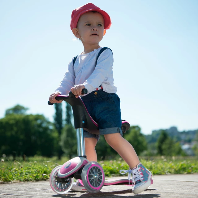 Children's Scooter/Running Bike 4in1 Globber - Pink