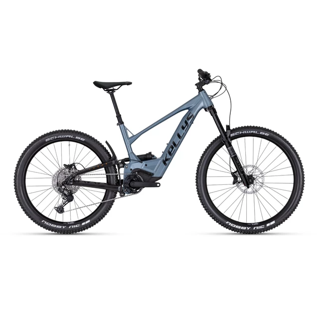 Celoodpružené elektrokolo Kellys Theos R30 P 820Wh 29"/27,5" - model 2025 - Magic Green - Steel Blue