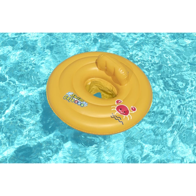 Nafukovací kruh Bestway Triple Ring Baby 69 cm - žlutá