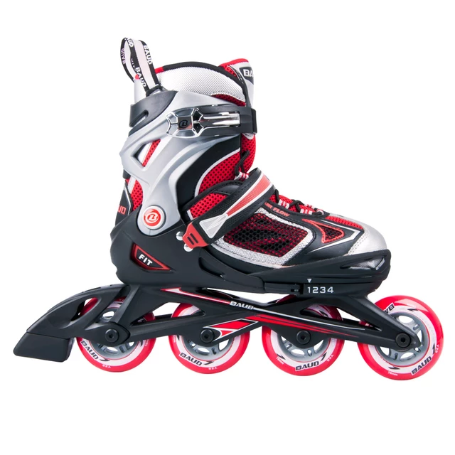 Inline Skates Baud BD261 - M (32-35) - Black-Red