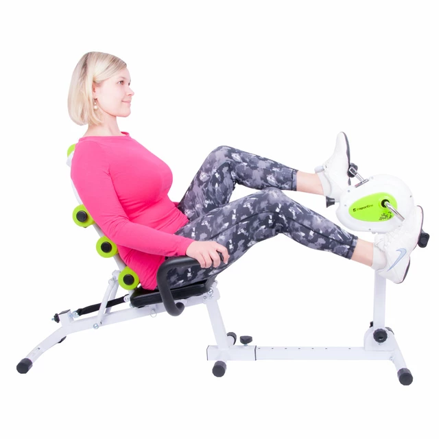 Poziomy rower treningowy rehabilitacyjny inSPORTline Gemra 3w1