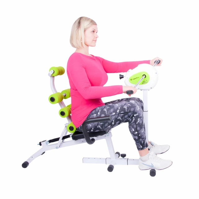 Poziomy rower treningowy rehabilitacyjny inSPORTline Gemra 3w1