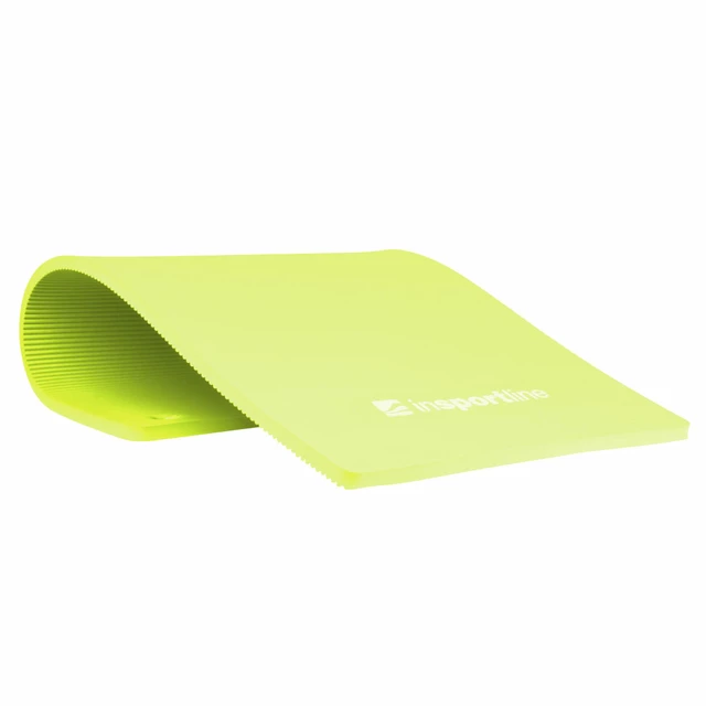 Exercise Mat inSPORTline Profi 100 cm - Pink (Red) - Green