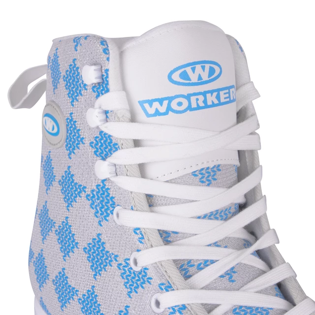 Women Ice Skates WORKER Blau - 39