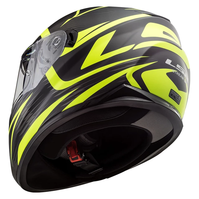 Motorcycle Helmet LS2 FF320 Stream Evo Jink - Matt Black Yellow