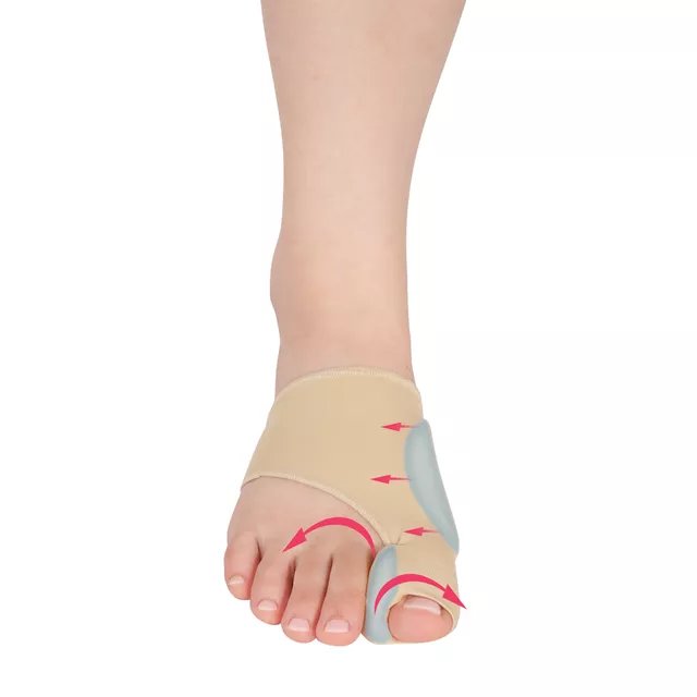 Bandáž na vbočený palec inSPORTline Gesoto s gelovou výplní 2ks