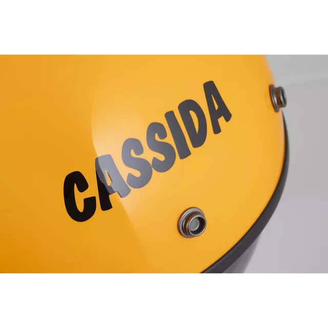 Motorcycle Helmet Cassida Oxygen Gear 2.0 Yellow/Black 2025