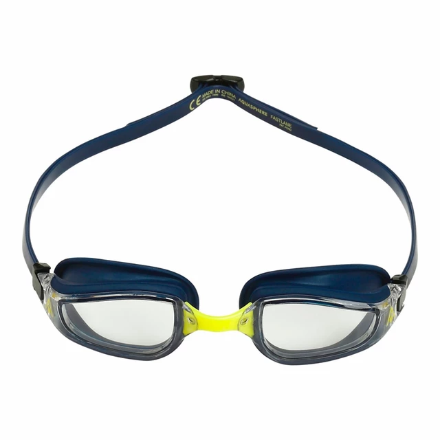 Plavecké brýle Aqua Sphere Fastlane čirá skla modrá/žlutá - modro-žlutá - modro-žlutá