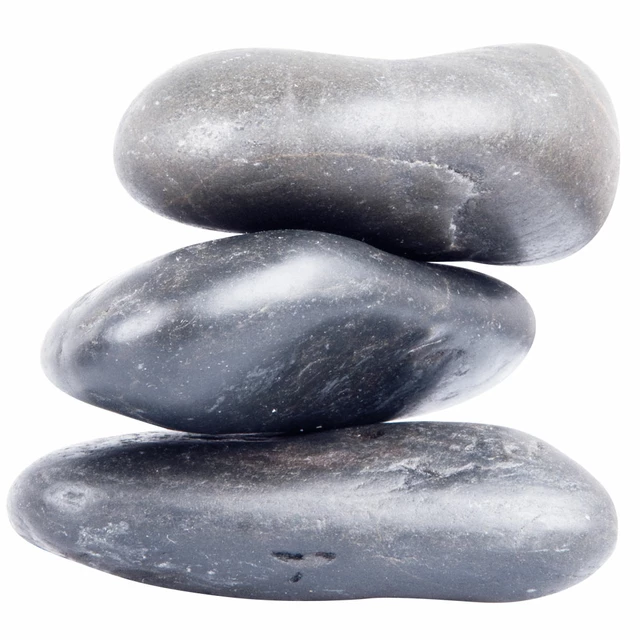 Lava Stone Set inSPORTline River Stone 10-12cm – 3 pcs