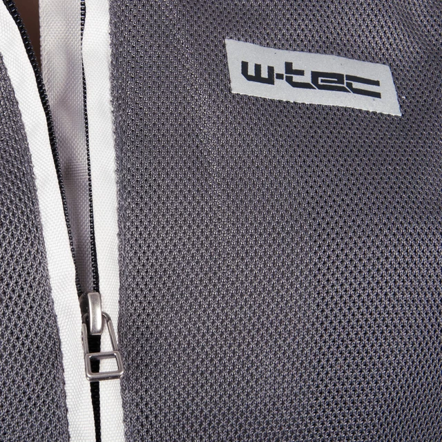 Women’s Moto Jacket W-TEC Lucina - Grey-Cream White, S
