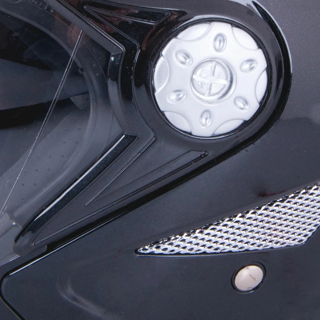 Moto helma ORIGINE V529 pearl black - XL (61-62)