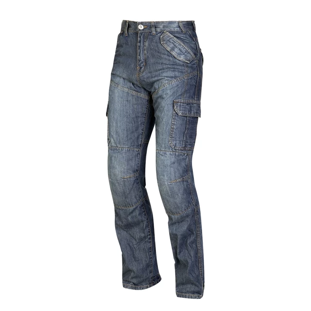 Men's Motorcycle Jeans Ozone Shadow - Black - Blue