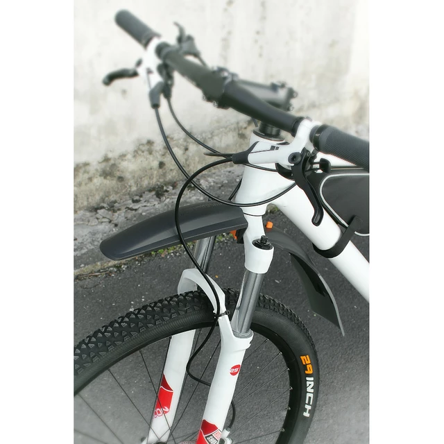 Predný blatník na bicykel SKS Shockblade II 27,5+", 28", 29" / 2,0-3,0" - čierno-šedá