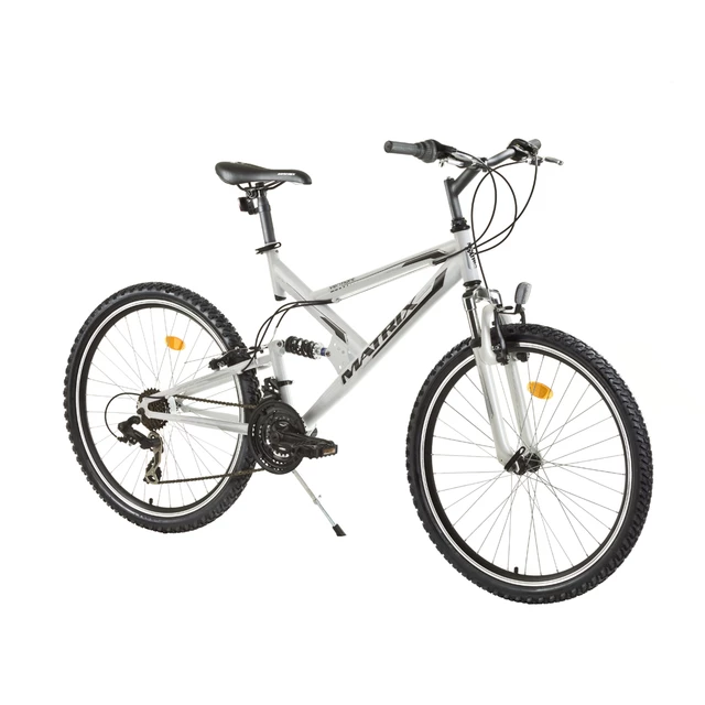 Celoodpružené juniorské kolo Matrix Vermont 26" - model 2015 - bílá - bílá