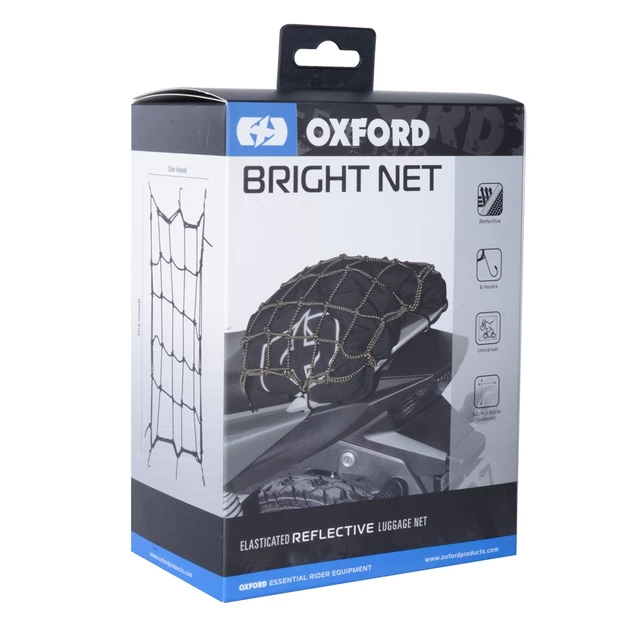 Мрежа за мотоциклет Oxford Bright Net 15 x 38,1 см.