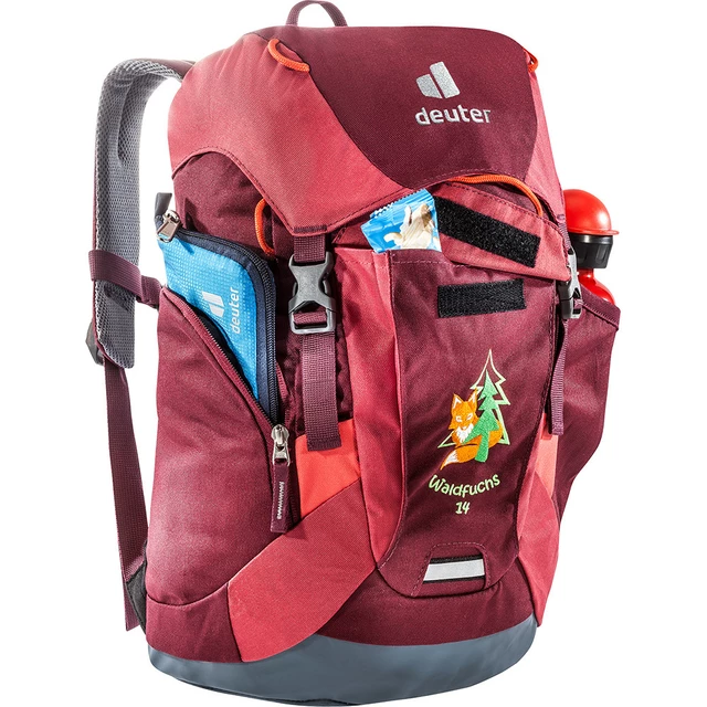 Children’s Backpack Deuter Waldfuchs 14 - Maron-Cardinal