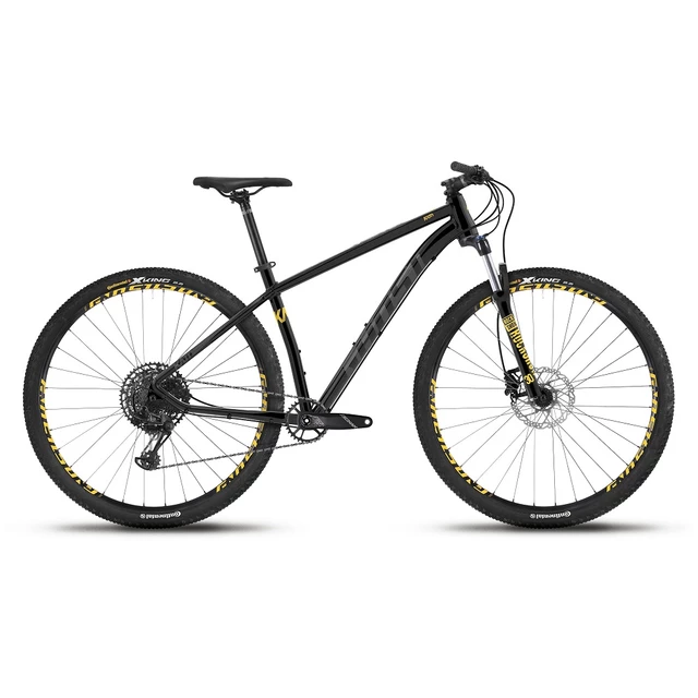 Mountain Bike Ghost Kato 8.9 AL U 29” – 2019 - Night Black/Titanium Grey/Spectra Yellow - Night Black/Titanium Grey/Spectra Yellow