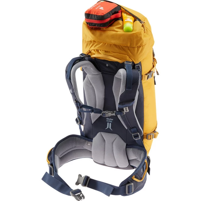 Hiking Backpack Deuter Guide 34+ - Curry-Navy