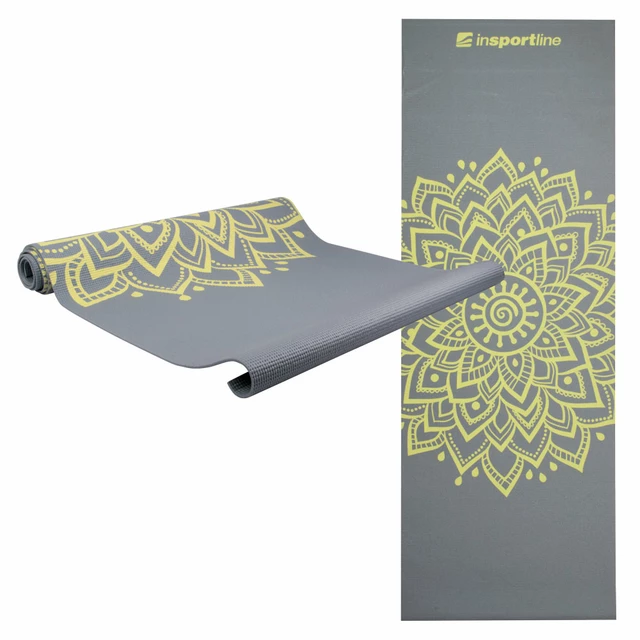 inSPORTline Spirit Joga Matte - blau - grau