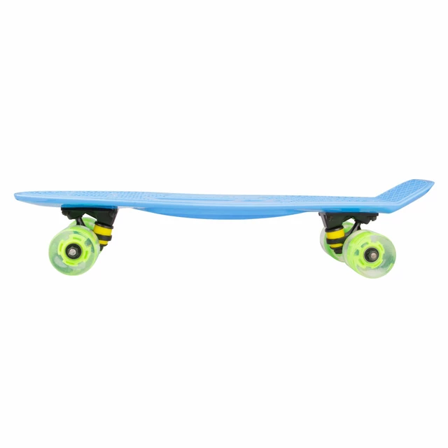 Penny board WORKER Bony 22" mit leuchtenden Rädern - grün