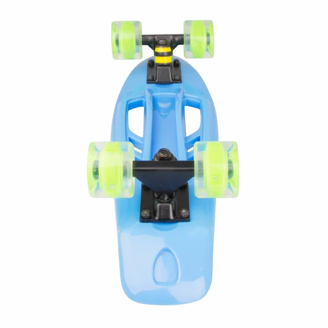 Penny board WORKER Bony 22" mit leuchtenden Rädern - blau