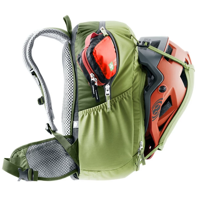 Kerékpáros hátizsák DEUTER Bike I 18 SL 2021 - pisztácia/khaki