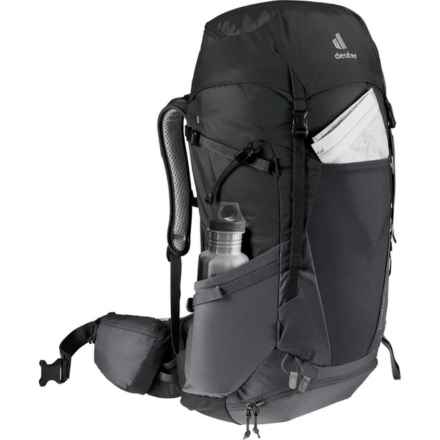 Túra hátizsák Deuter Futura Pro 38 SL - fekete-grafit