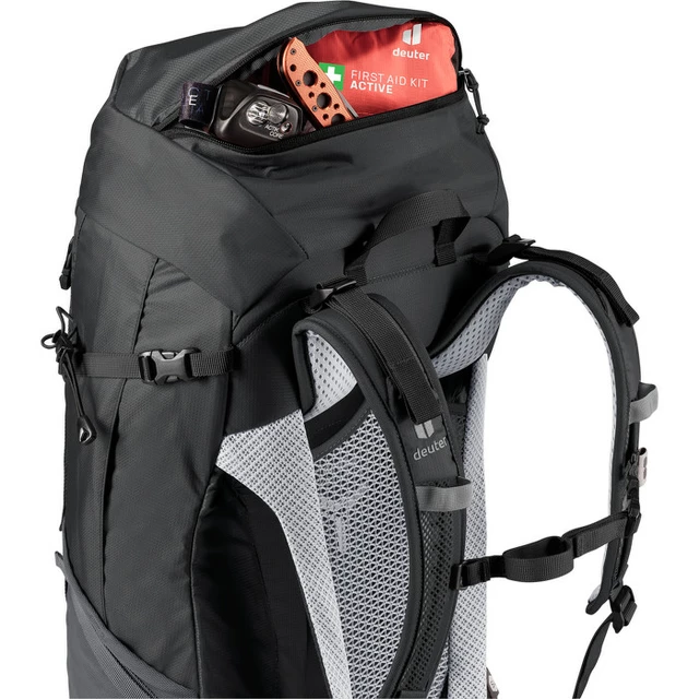 Túra hátizsák Deuter Futura Pro 38 SL - fekete-grafit