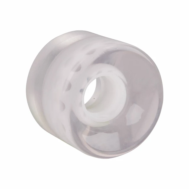 Penny Board Clear Wheel 60*45mm - Red - White