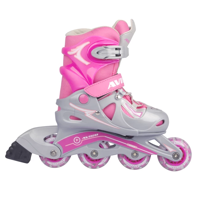 Adjustable Inline Skates WORKER Juny – Pink - Pink - Pink