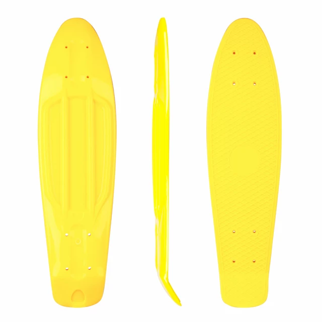 Penny Board Deck WORKER Aspy 22.5*6” - Light Purple - Yellow