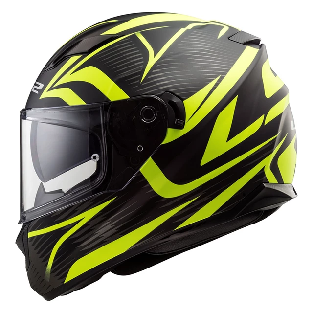 Motorcycle Helmet LS2 FF320 Stream Evo Jink - Matt Black Yellow