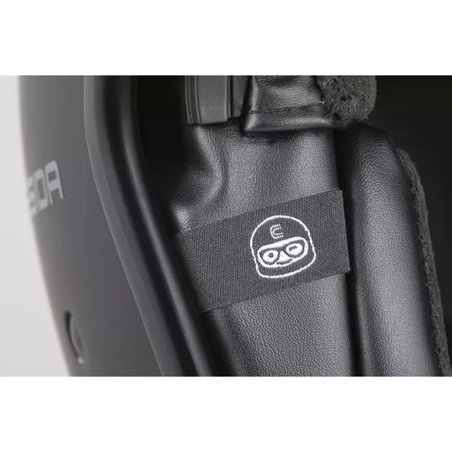 Moto přilba Cassida Oxygen Rondo 2.0 černá matná/stříbrná