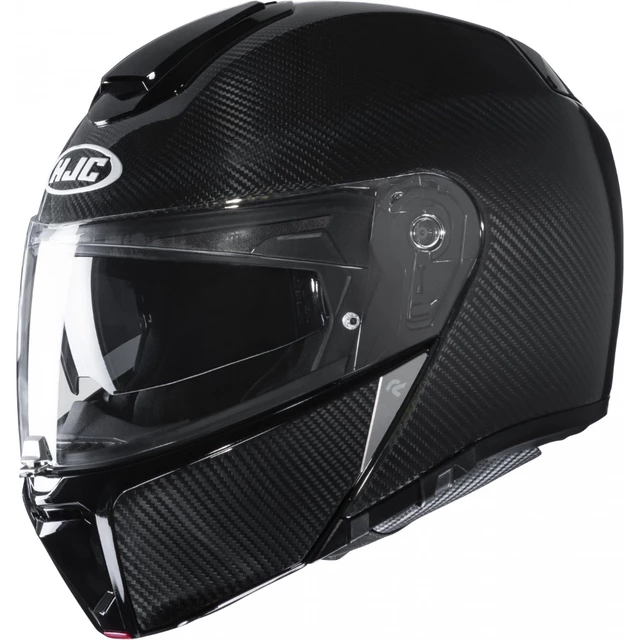 Moto prilba HJC RPHA 90S Carbon Solid Black P/J - XL (61-62)