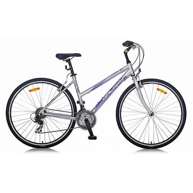 Dámské crossové kolo Galaxy Elara 28" - model 2015 - stříbrno-fialová - stříbrno-fialová