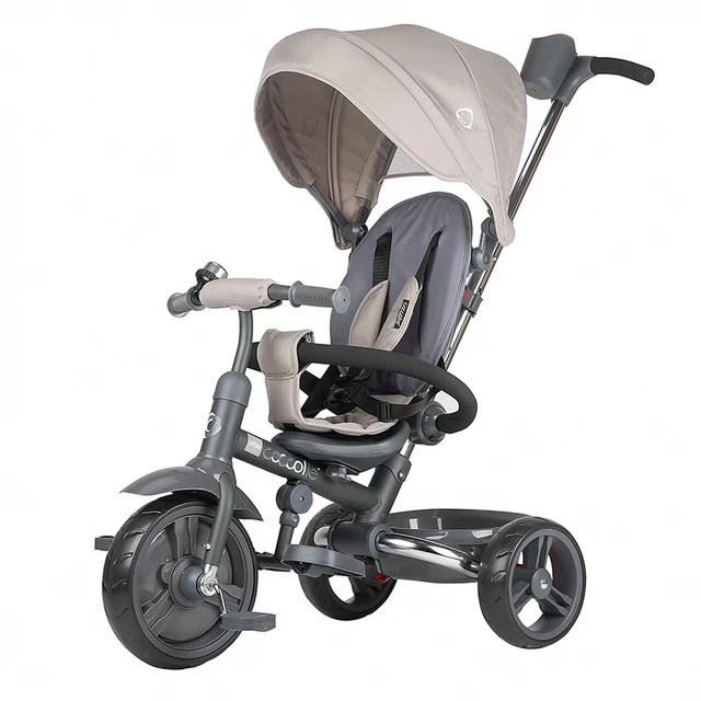 Three-Wheel Stroller/Tricycle with Tow Bar Coccolle Urbio - Turquiose - Greystone
