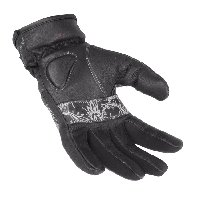 Women’s Leather Moto Gloves W-TEC Polcique - M