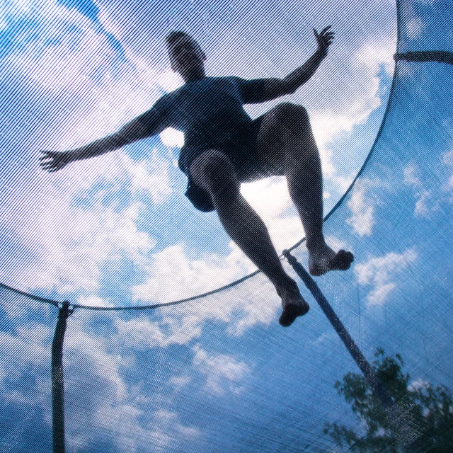 Trampolina z siatką ochronną inSPORTline Sun 366 cm