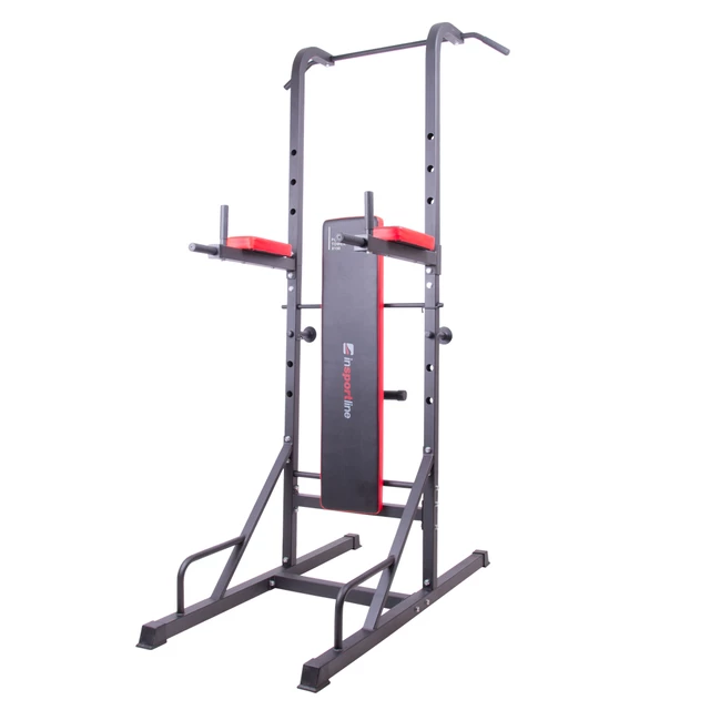 Dumbbell Set w/ Dip Station inSPORTline Power Tower 3-50 kg