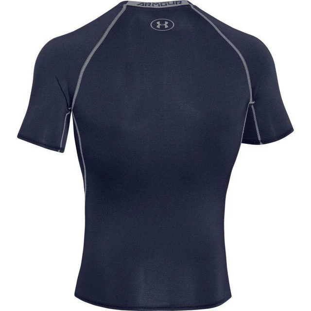 Men’s Compression T-Shirt Under Armour HG Armour SS - Tolopea/Navy Blue