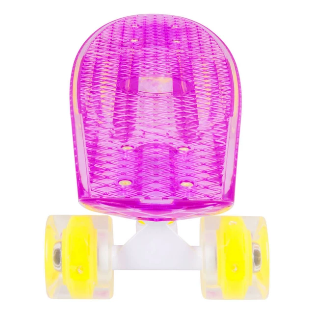 Penny Board WORKER Transpy 300 22” with Light Up Wheels