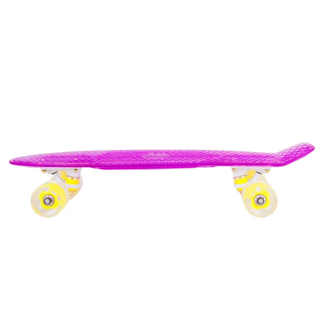 Penny board WORKER Transpy 300 22" se svítícími kolečky - 2.jakost