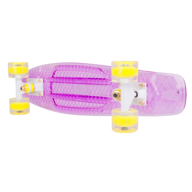 Pennyboard WORKER Transpy 300 22" so svietiacimi kolieskami