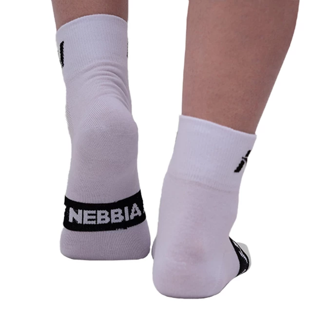 Socks Nebbia “EXTRA PUSH” Crew 128 - White
