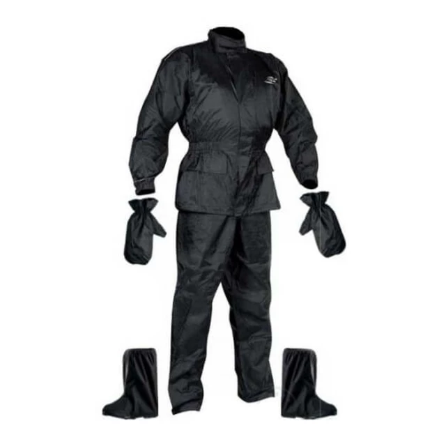Set Rainpack jacket/pants/gloves/boots Nox - XS - Black