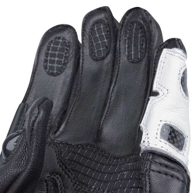 Moto Gloves W-TEC Radoon - Black-White